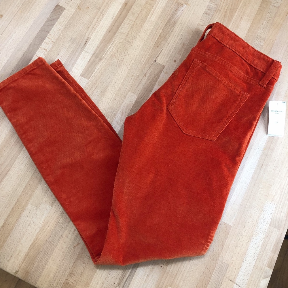 BR Stretch Corduroy Skinny Jeans NWT